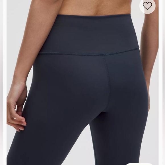 NWT Lululemon Navy 14 Wunder Under HR Tight 25” - Picture 4 of 5